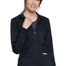 CK WW Revolution Zip Front High-Low Jacket - Black