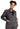 CK WW Revolution Zip Front High-Low Jacket - Pewter