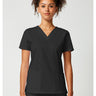 CK WW Core Stretch V-Neck Top - Black