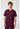 CK WW Professionals Men's V-Neck Top - Wine