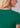 ADAR Addition Women's Notched V-neck Scrub Top - Hunter Green