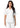 Adar Universal Lapel Collar Buttoned Top - 2629 - White