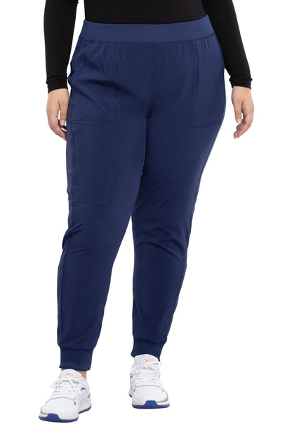 Cherokee Allura Navy / L Allura Petite Pull-On Jogger Scrub Pant CKA190P