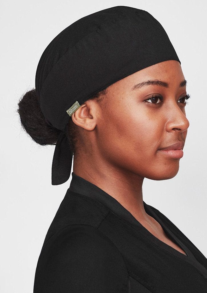 Biz Collection Biz Care Black Biz Care Reversable Scrub Hat CSC249U