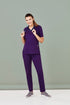 Biz Collection Biz Care Purple / 2XL Biz Care Womens Riley Contrast V-Neck Scrub Top CST043LS