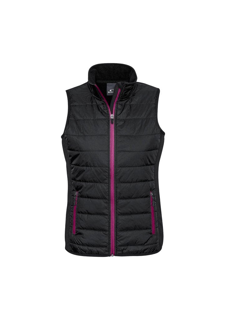 Biz Collection Biz Collection Black/Magenta / 2XL Biz Collection Womens Stealth Tech Vest J616L