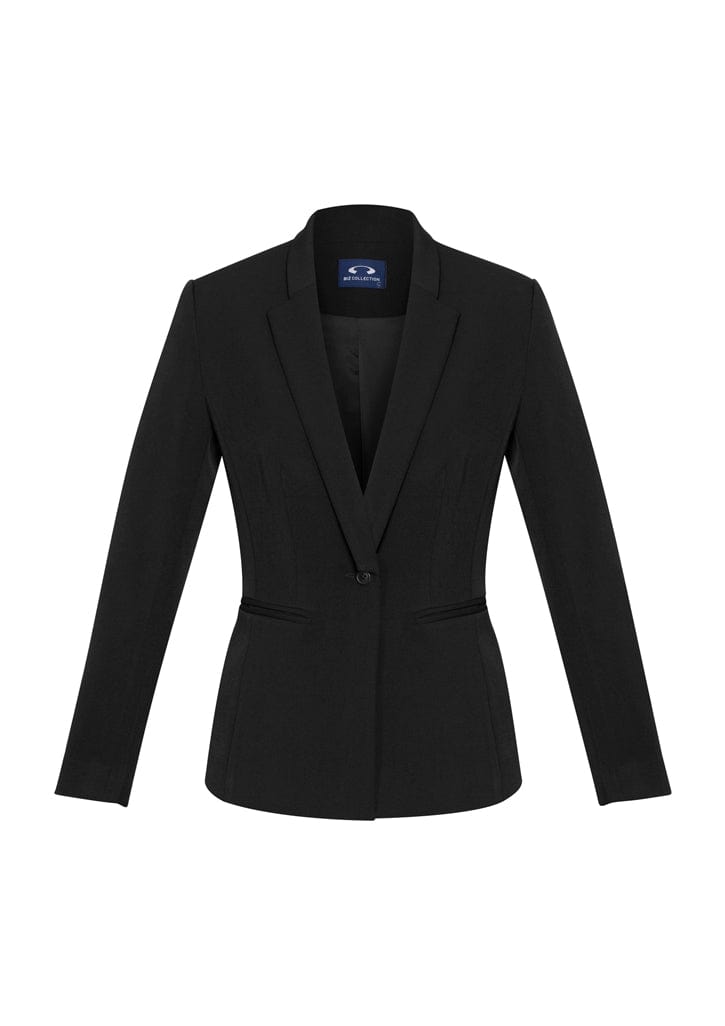 Biz Collection Biz Corporates Black / 10 Biz Corporate Ladies Bianca Jacket BS732L