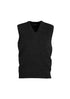 Biz Collection Biz Corporate Black / 2XL Biz Corporate Mens Woolmix Vest WV6007