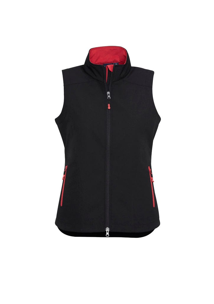 Biz Collection Biz Tech Black/Red / 2XL Biz Tech Ladies Geneva Vest J404L