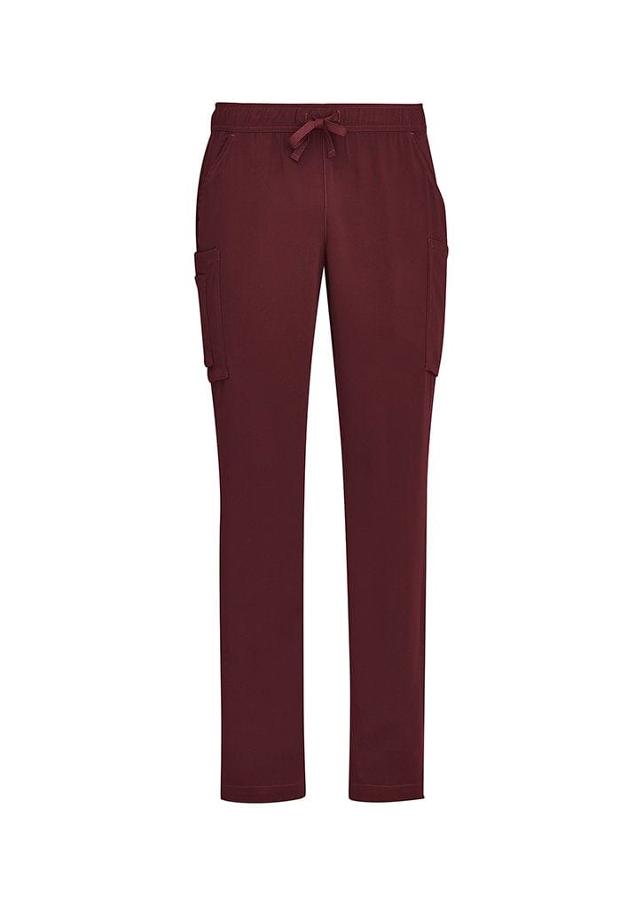 Biz Collection BizCare Burgundy / 2XL BizCAre Avery Mens Multi-Pocket Scrub Pant CSP946ML