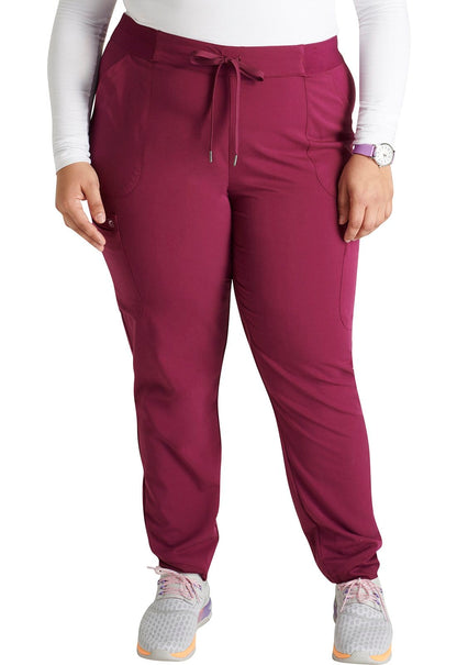 Cherokee Cherokee Atmos Wine / 2XL Cherokee Atmos  Mid-rise Pull-on Jogger Pant CK138A