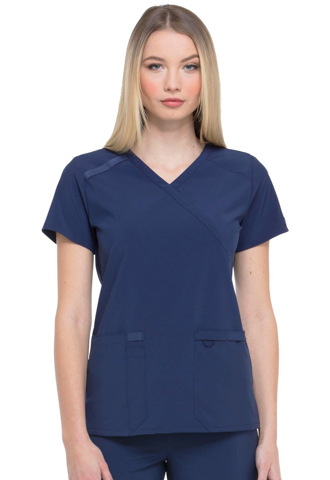 Dickies EDS Essentials Navy / 2XL EDS Essentials Dickies  Mock Wrap Scrub Top DK625