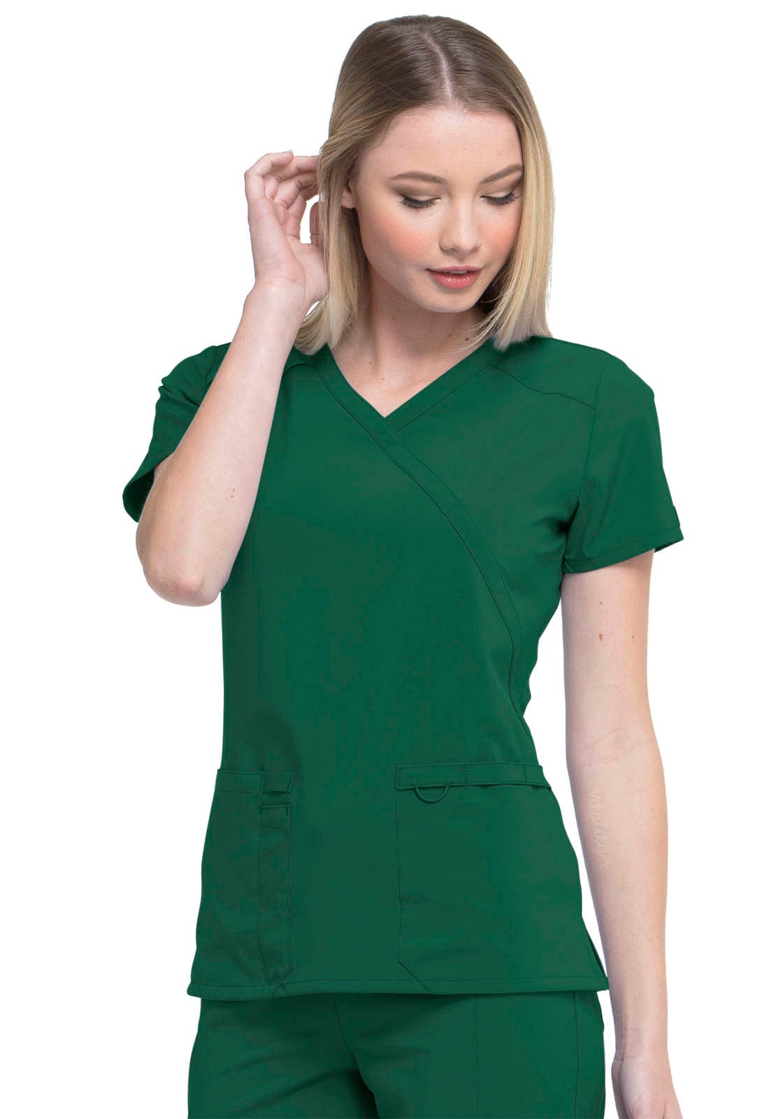 Dickies EDS Essentials EDS Essentials Dickies  Mock Wrap Scrub Top DK625