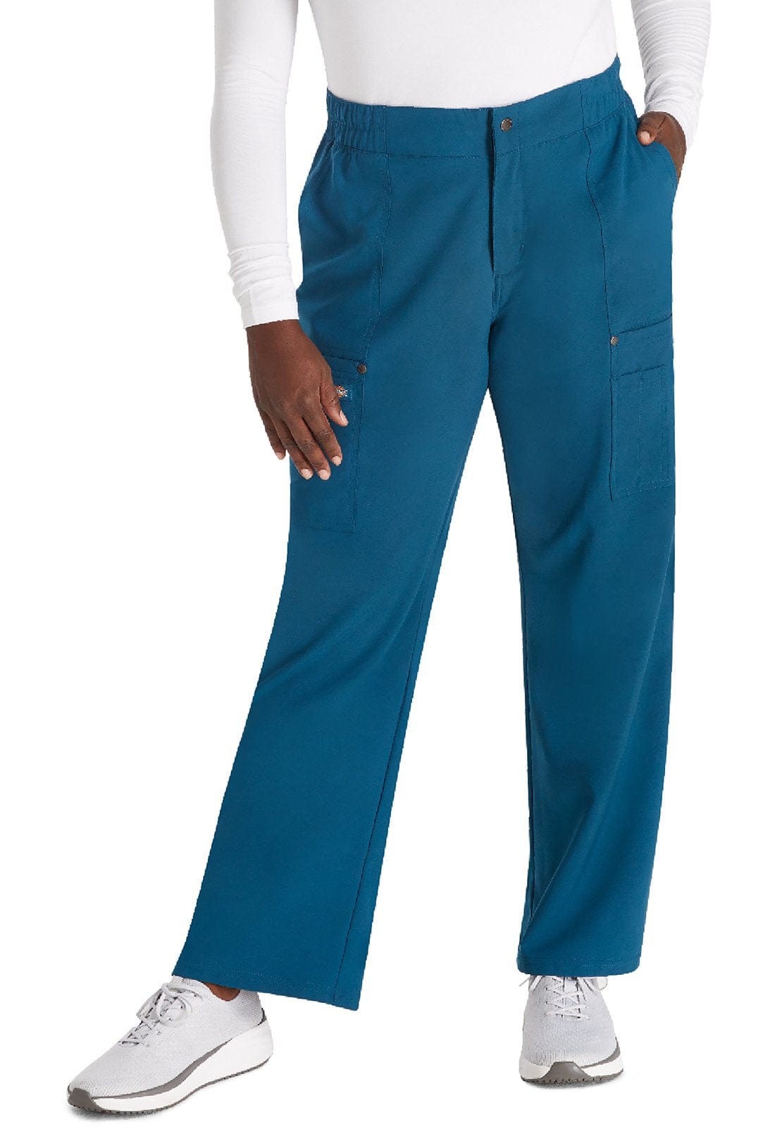 Dickies EDS NXT Caribbean Blue / M EDS NXT Tall Mid Rise Zip Fly Wide Leg Cargo Pant DK219T