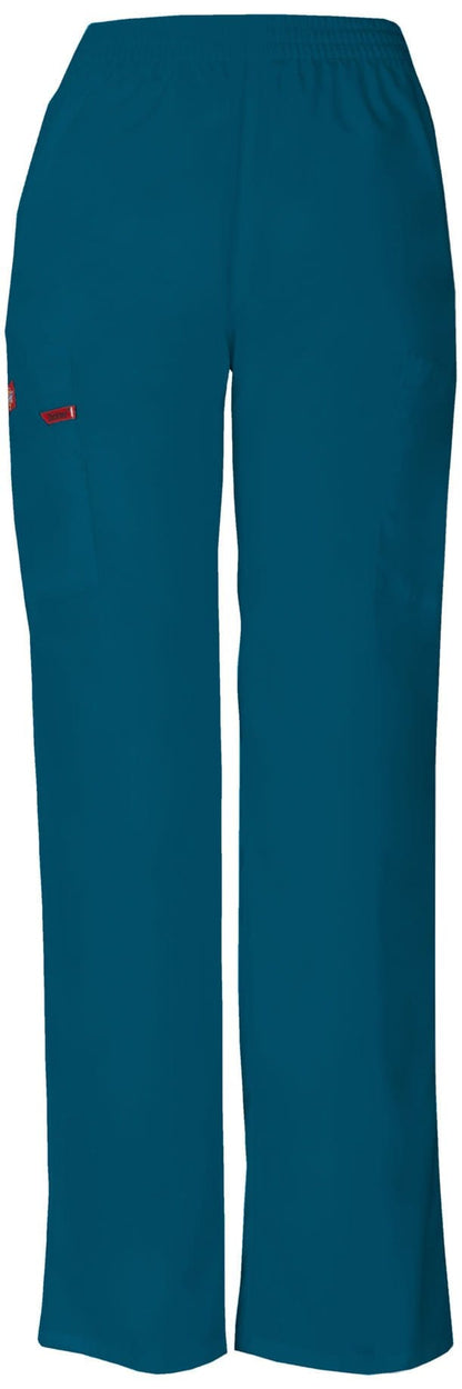 Dickies EDS Signature Caribbean Blue / 2XL EDS Signature Dickies  Natural Rise Tapered Leg Pull-on Scrub Pant 86106