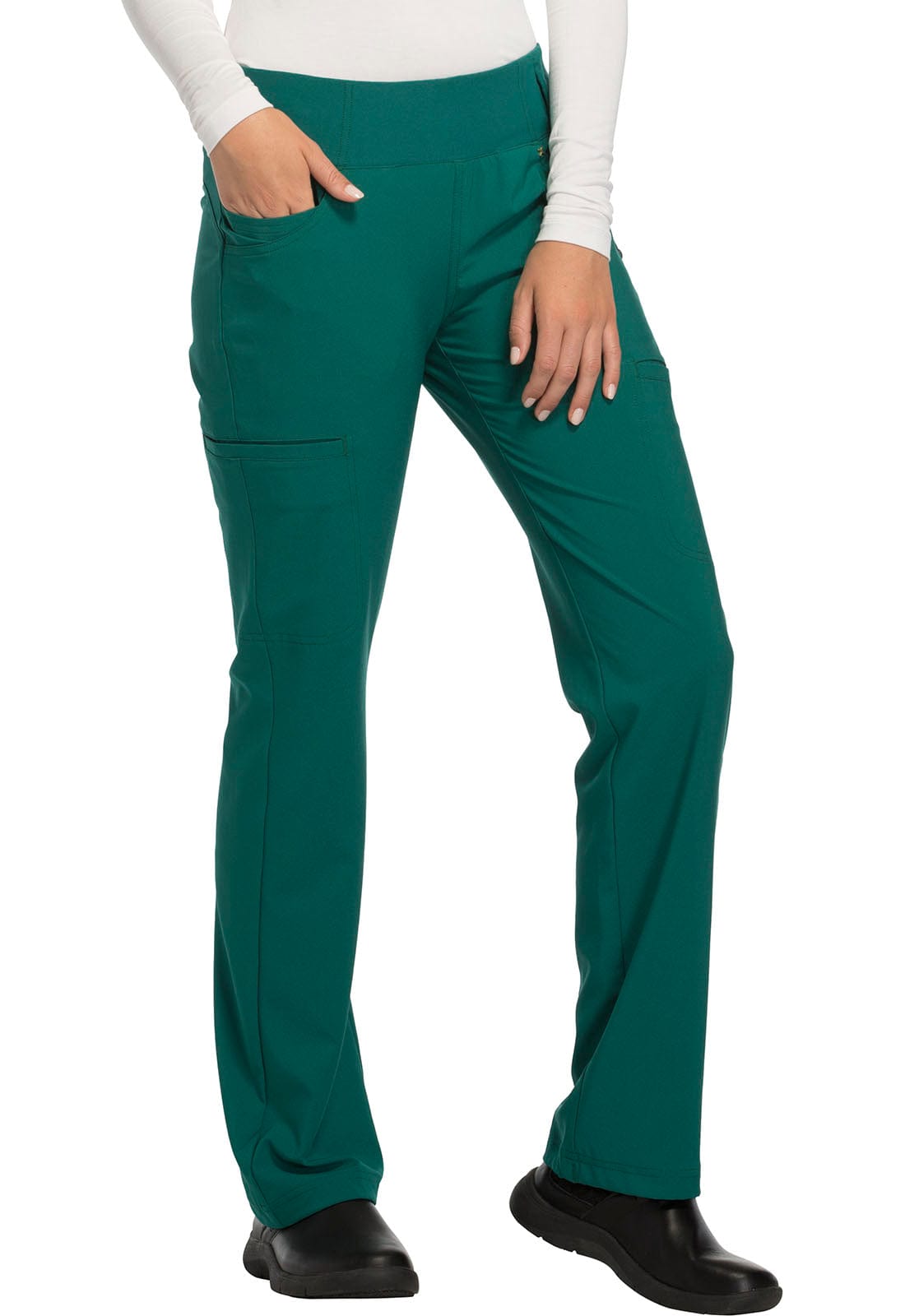 iFlex Cherokee Mid Rise Straight Leg Pull-on Scrub Pant CK002