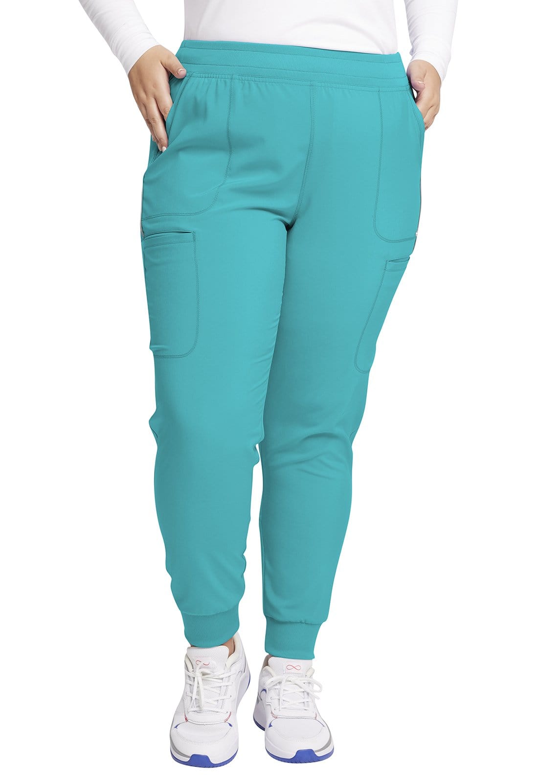 Cherokee Infinity Teal Blue / 2XL Infinity Cherokee  Mid Rise Jogger Pant CK080A