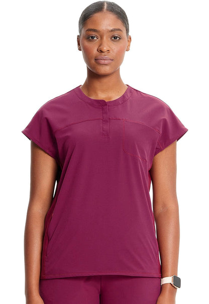 Infinity Infinity GNR8 Wine / 3XL Infinity GNR8  Henley Top IN622A