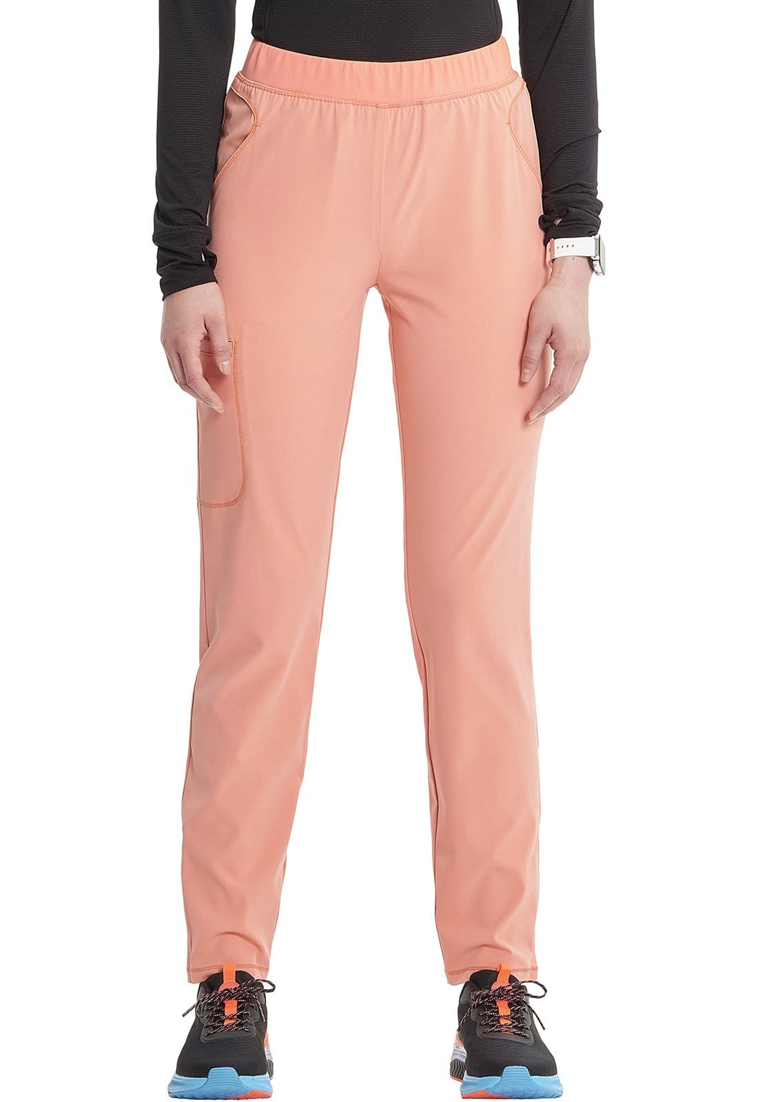 Infinity Infinity GNR8 Electric Coral / XS Infinity GNR8 Petite Mid-rise Tapered Leg Pant IN120AP
