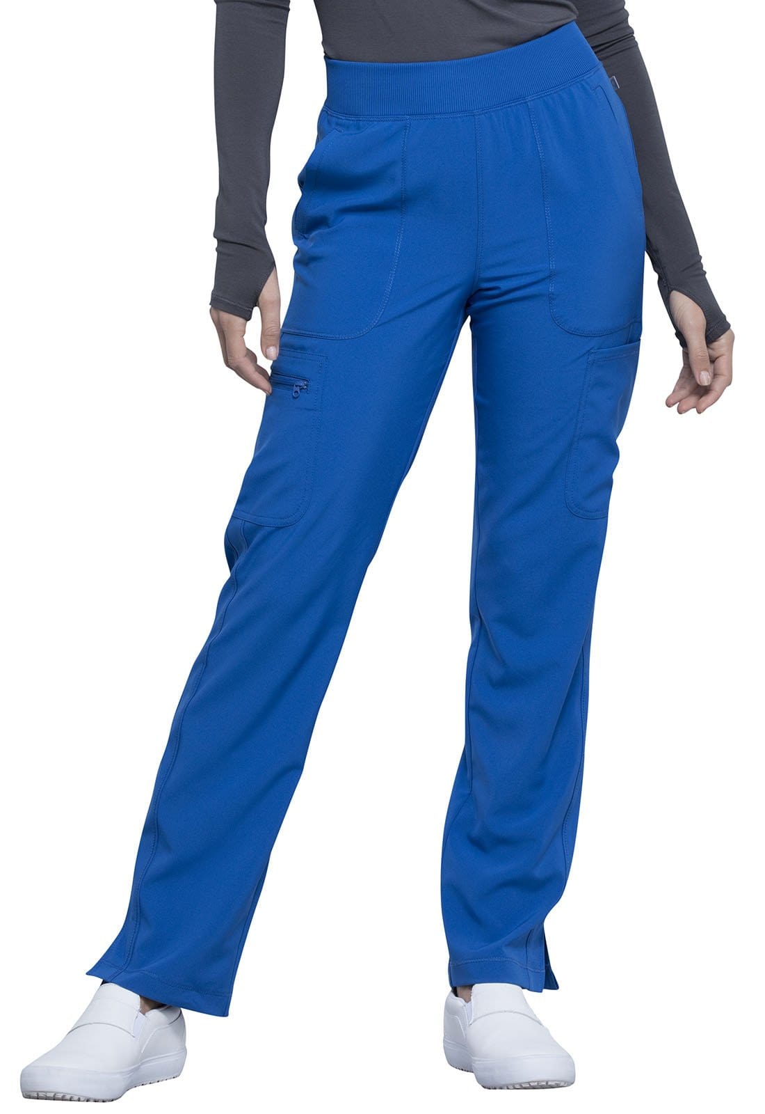 Cherokee Infinity Royal / 2XL Infinity Mid Rise Tapered Leg Pull-on Scrub Pant CK065A