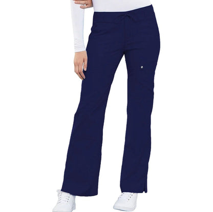Cherokee Luxe Contemporary Fit XS / Navy Luxe Contemporary Fit Drawstring Cargo Scrub Pant 21100