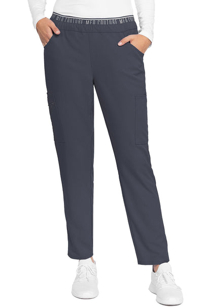 Med Couture MC Insight Pewter / 2XL MC Insight  Mid-rise Tapered Leg Pull-on Pant MC009