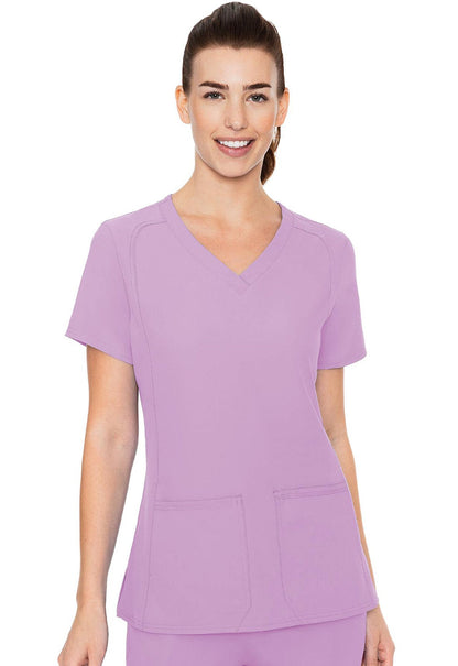Med Couture MC Insight Lilac / 2XL MC Insight  Side Pocket Top MC2468