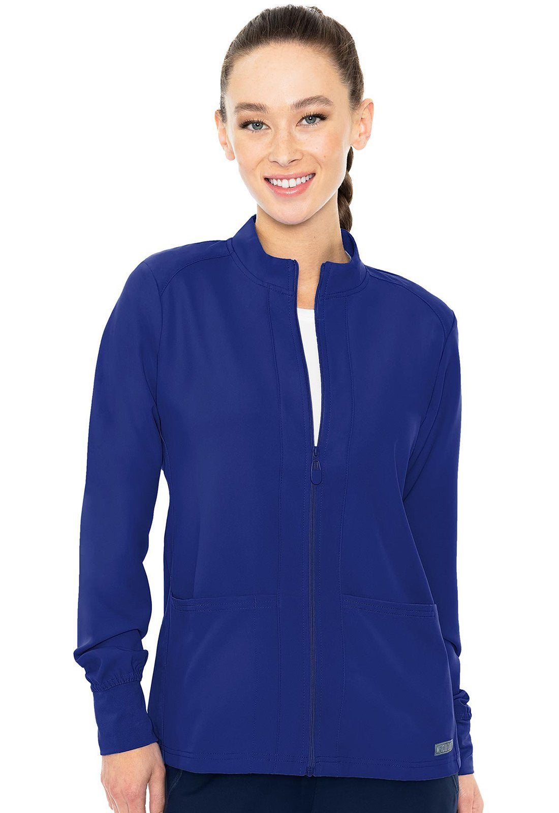 Med Couture MC Insight Galaxy / 2XL MC Insight  Zip Front Warm-Up With Shoulder Yokes MC2660