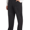 DK Balance Men's Mid Rise Zip Fly Straight Leg Pant - Black