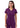 Adar Pro Women’s Sweetheart V-neck Scrub Top - Eggplant