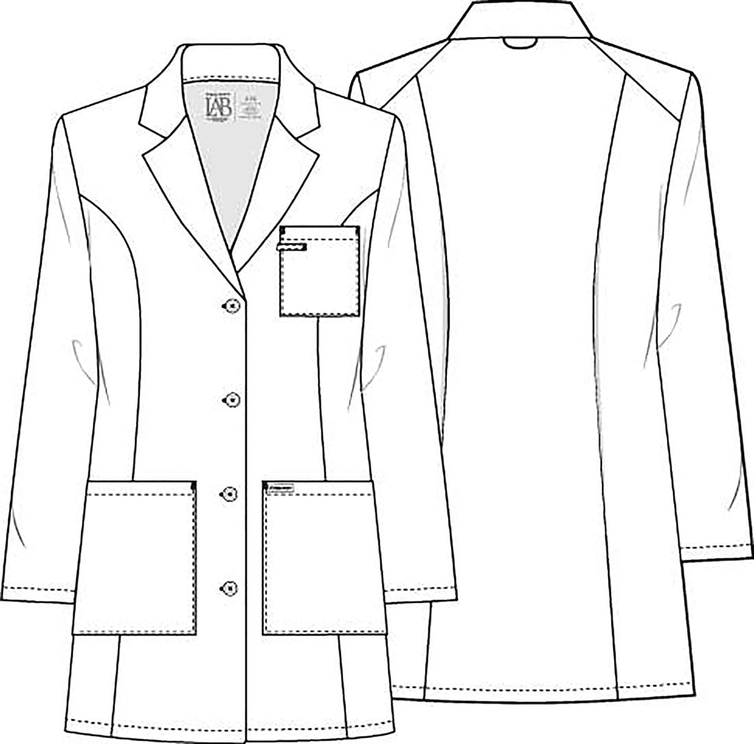 Cherokee Project Lab Project Lab by Cherokee  33&quot; Lab Coat CK452