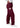 Sivvan Comfort Elastic Drawstring Cargo Pants - Burgundy