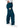 Sivvan Comfort Elastic Drawstring Cargo Pants - Caribbean Blue