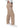 Sivvan Comfort Elastic Drawstring Cargo Pants - Khaki