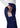Sivvan Comfort Elastic Drawstring Cargo Pants - Navy