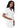 Sivvan Unisex V-Neck 3 Pocket Top - White