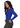 Sivvan Women's Long Sleeve Comfort Underscrub Tee - Royal Blue
