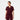Jaanuu Rhena Slim UltraLITE 1-Pocket Scrub Top - Burgundy