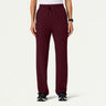 Jaanuu Kerr 365 High-Waisted Scrub Pant - Burgundy