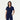 Jaanuu Rhena Essential 1-Pocket Scrub Top - Midnight Navy