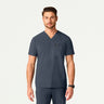 Jaanuu Bron UltraLITE 3-Pocket Scrub Top - Carbon Gray