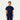 Jaanuu Savi Tuck-In Stand-Collar Scrub Top - Midnight Navy