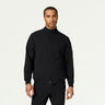 Jaanuu Wolfe Everyday 6-Pocket Scrub Jacket - Black