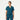 Jaanuu Rhena Slim UltraLITE 1-Pocket Scrub Top - Caribbean Blue