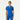 Jaanuu Calix Fit & Flare Scrub Top - Royal Blue