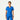 Jaanuu Kass Slim 4-Pocket UltraSOFT Scrub Top - Royal Blue
