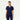 Jaanuu Cesi Slim UltraSOFT Scrub Top - Midnight Navy