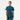 Jaanuu Aria Fit & Flare UltraLITE Scrub Top - Caribbean Blue