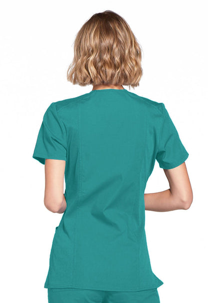 sale WW WW Originals Mock Wrap Womens Scrub Top WW650