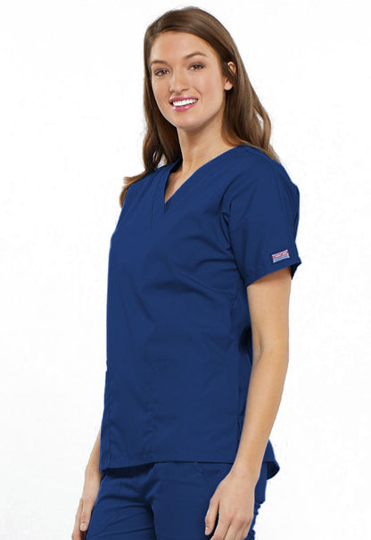 sale WW Galaxy Blue / XL WW Originals V-Neck Womens Scrub Top 4700